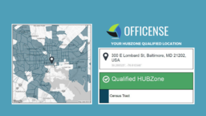 HUBZone Certification Map